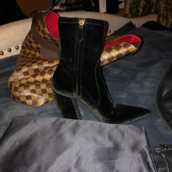 Prada Velvet Ankle booties - Picture 5 of 5